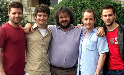 Hobbits with Peter Jackson