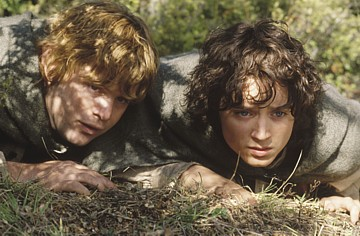 Frodo and Sam in TTT