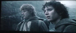 Frodo and Sam from the TTT preview